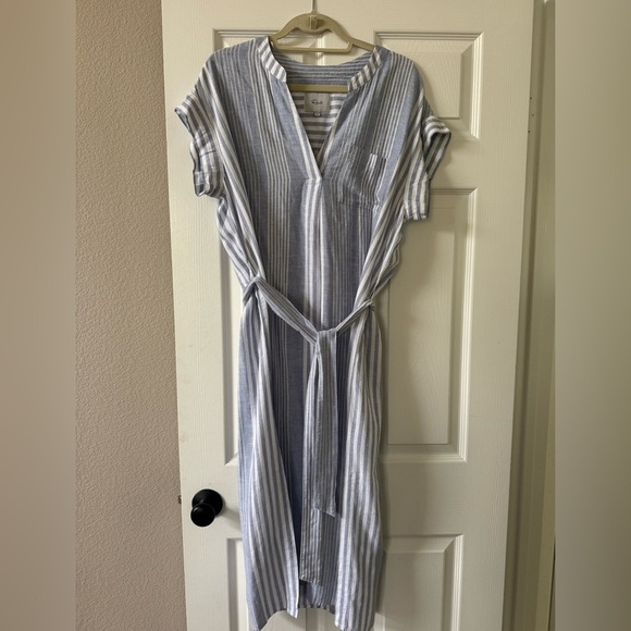 Rails Suri Dress- Color: Blue Dusk Stripe Size L - Picture 8 of 16